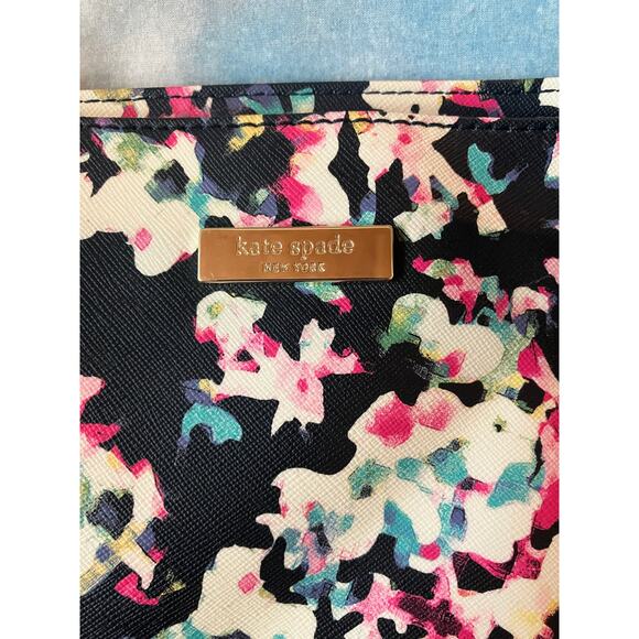 KATE SPADE Bridgewater Drive Jules Tote Bag Large Floral Purse VACATION TRAVEL - Picture 3 of 9
